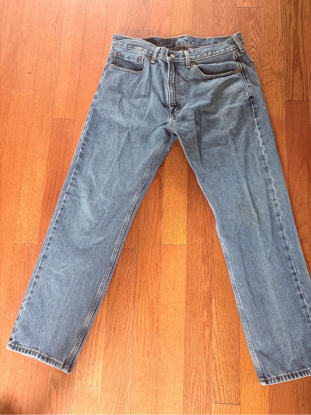 Levi’s 505 Regular Fit Jeans Men’s 36x32 Blue Denim 100% cotton